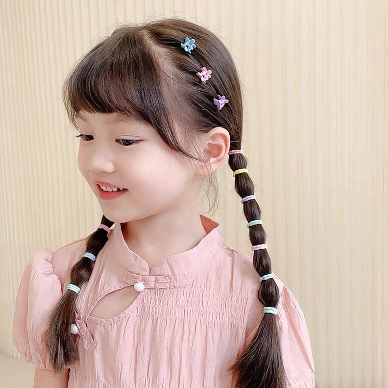 hộp kẹp tóc cột tóc cho bé gái phong cách hàn quốc