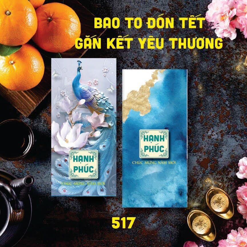 Mẫu bao lì xì Tết 2022 - Set 10 bao