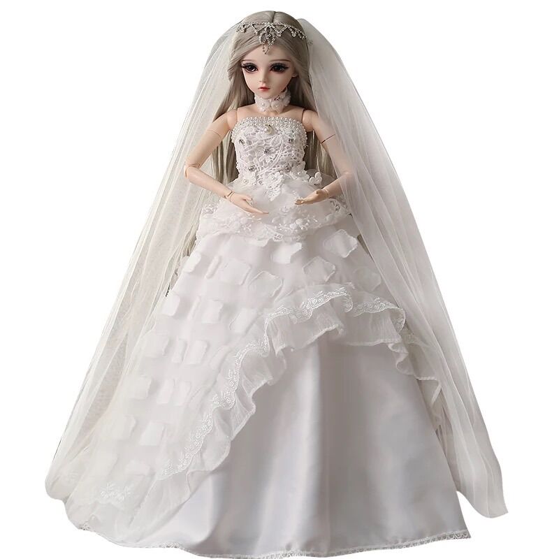 Búp bê 60cm doris face up tay thay được tóc mắt - tiffany - siêu đẹp