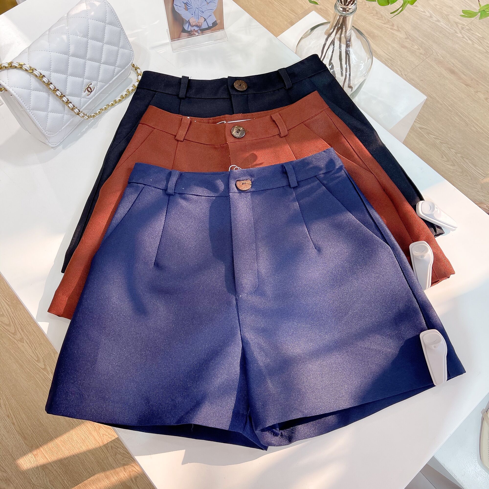 Quần short ngắn trơn , Peace House Clothing