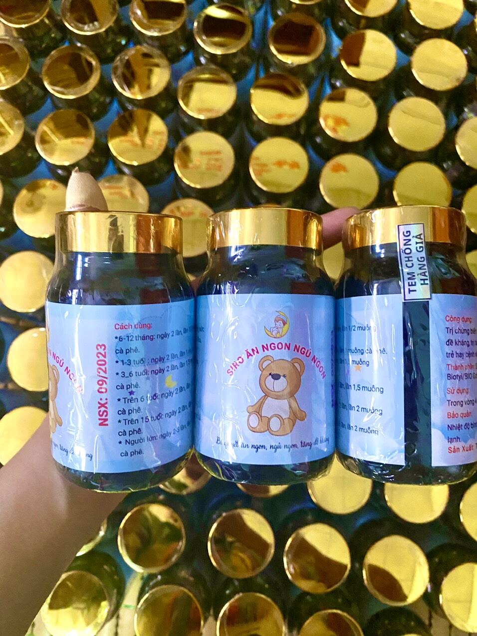 Siro Con Gấu ăn ngon ngủ ngon