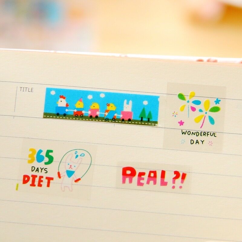 Bộ 6 tấm sticker trang trí cute?? (Giao ngẫu nhiên mẫu)