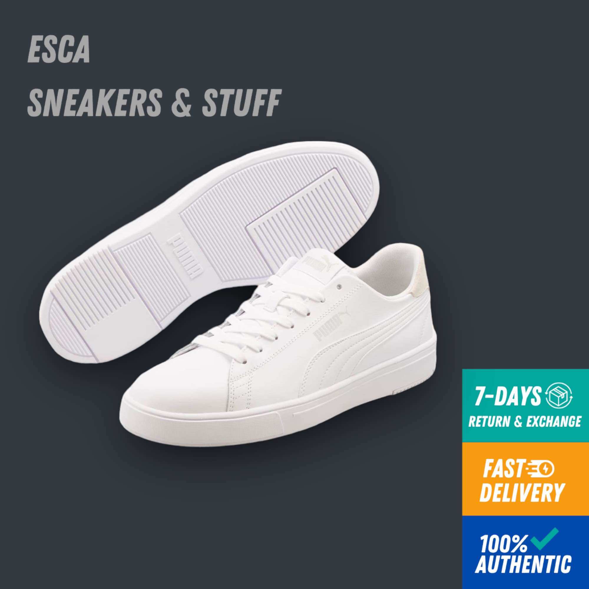 [CHÍNH HÃNG] Giày PUMA SERVE PRO LITE WHITE - 374902 01