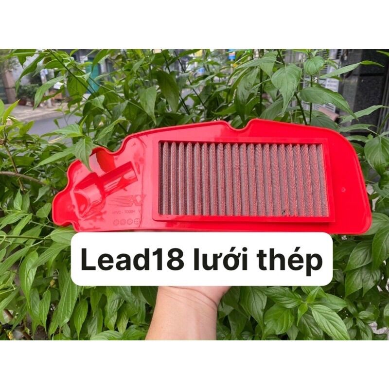 Ốp Pô E & Lọc Gió Thép Lead 2018-2021
