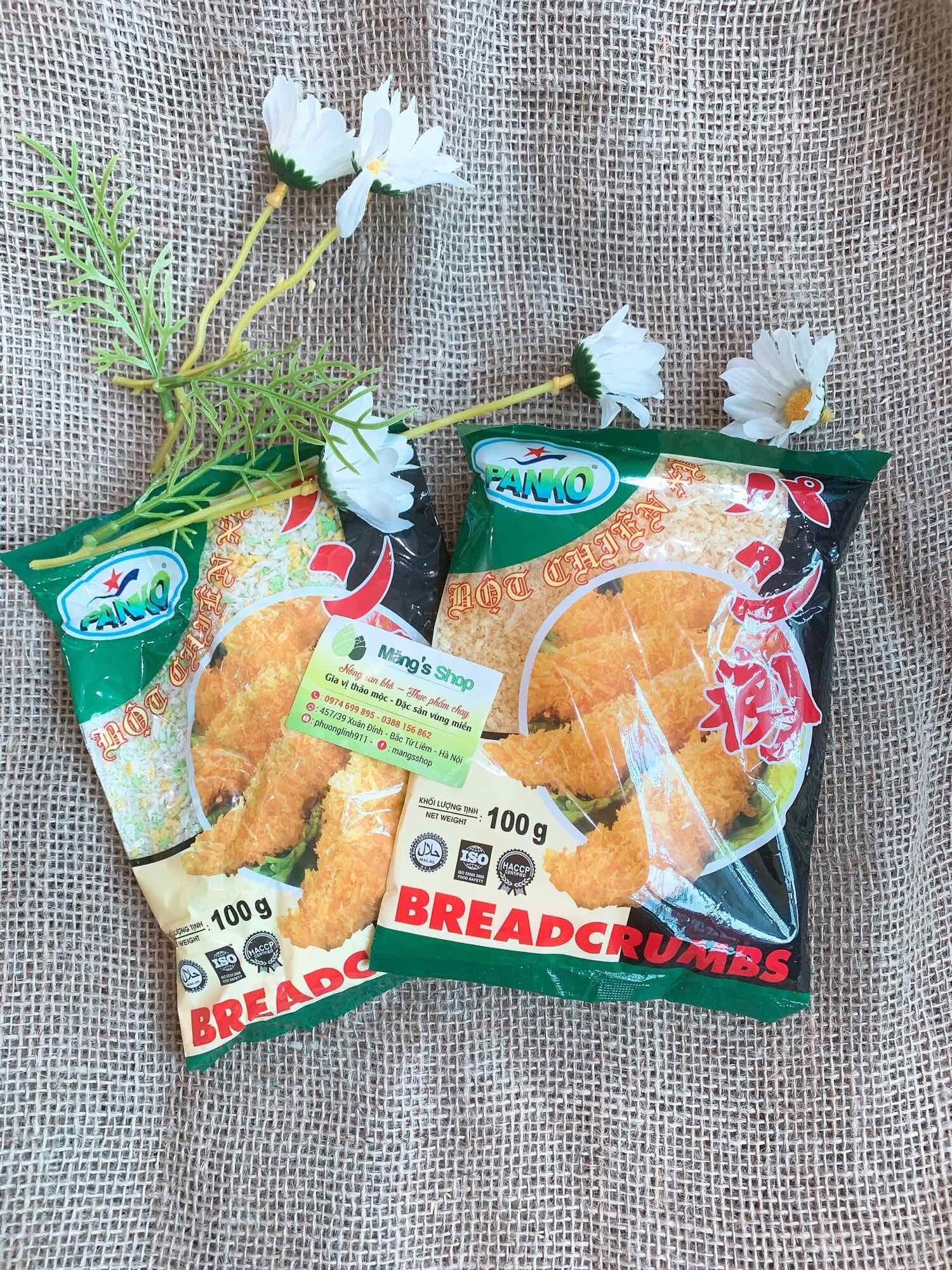 Bột chiên xù Panko vàng gói 100g