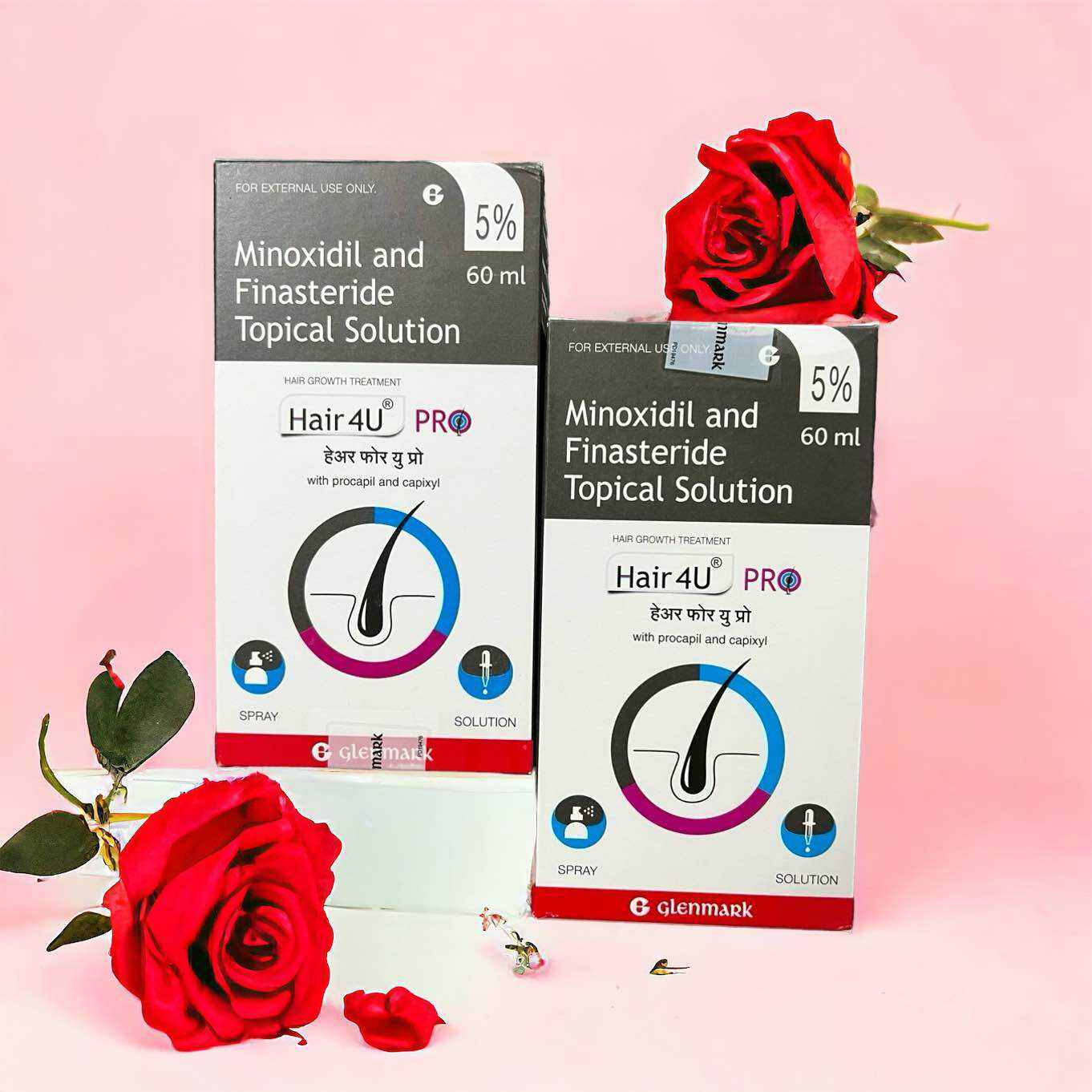 Xit tóc Hair 4u pro xịt dưỡng cải thiện mọc tóc