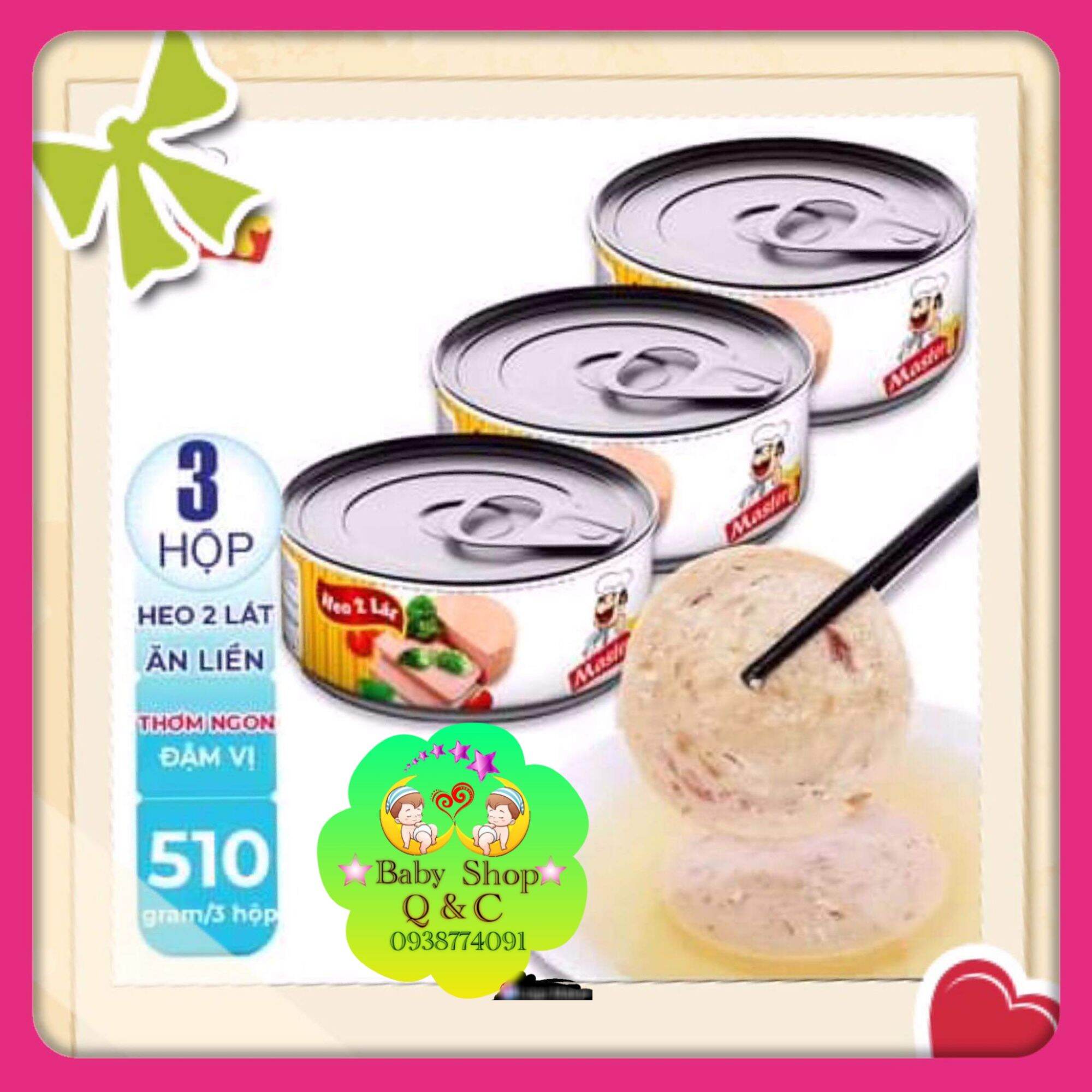 ??date t6_2024??combo 3 hộp heo 2 lát master t