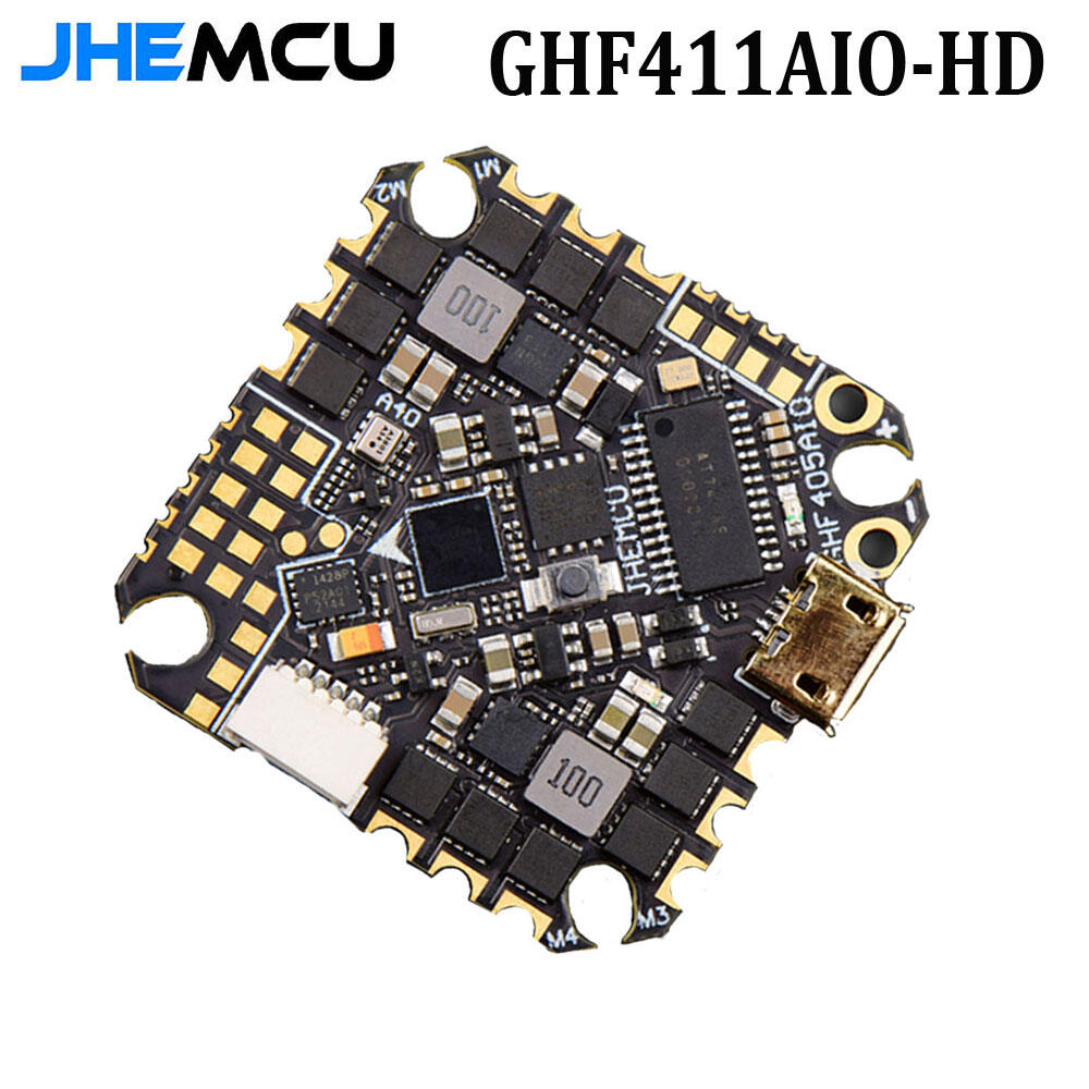 Bộ Điều Khiển Bay JHEMCU GHF405AIO-HD 40A AIO Dành Cho Máy Bay Không Người Lái Đua FPV Toothpick F40