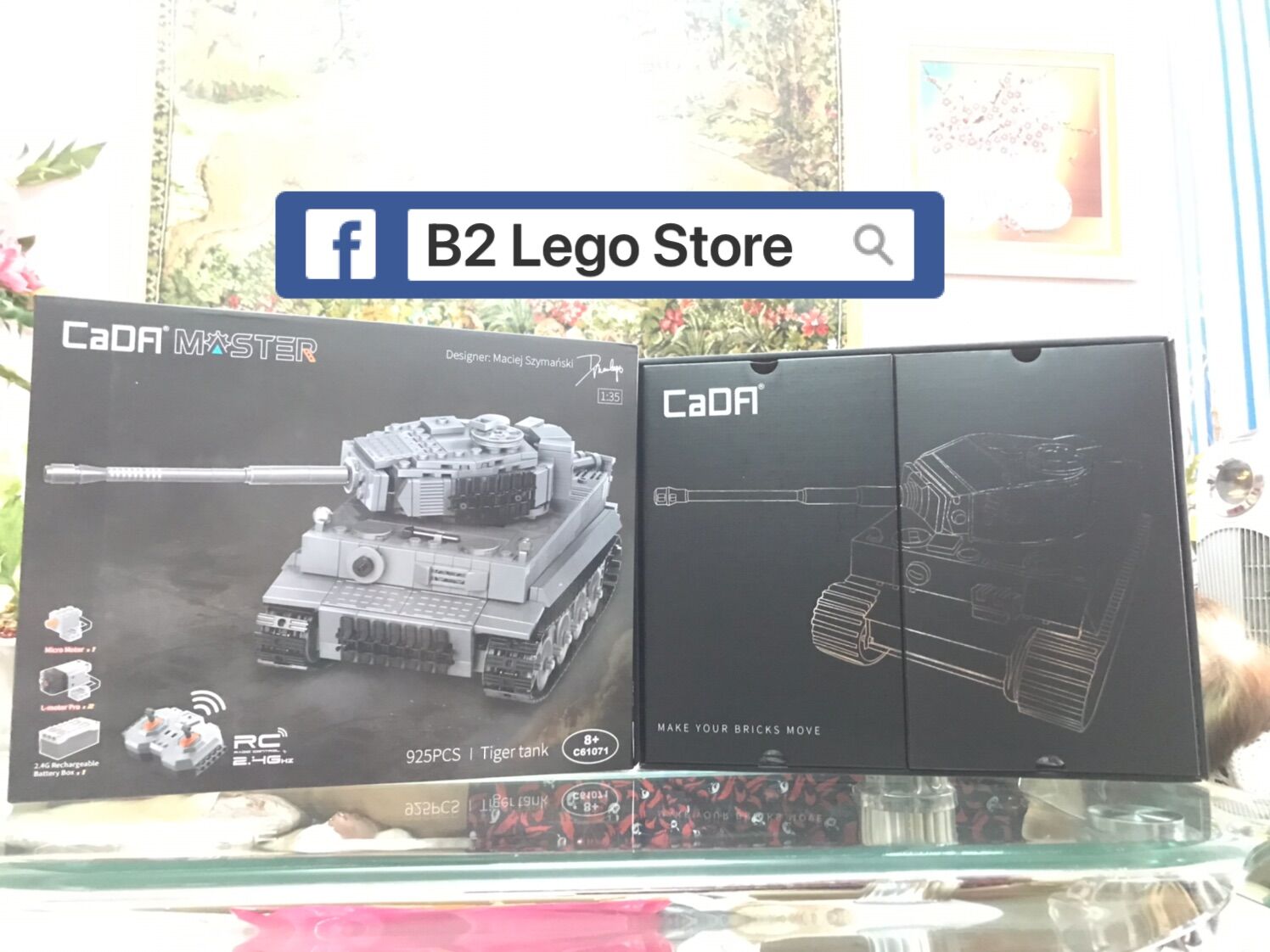 Lego lắp ráp xe tăng Tiger
