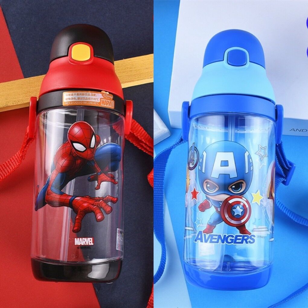 BÌNH NƯỚC SIÊU NHÂN NHỆN -CAPTIAN 520ml