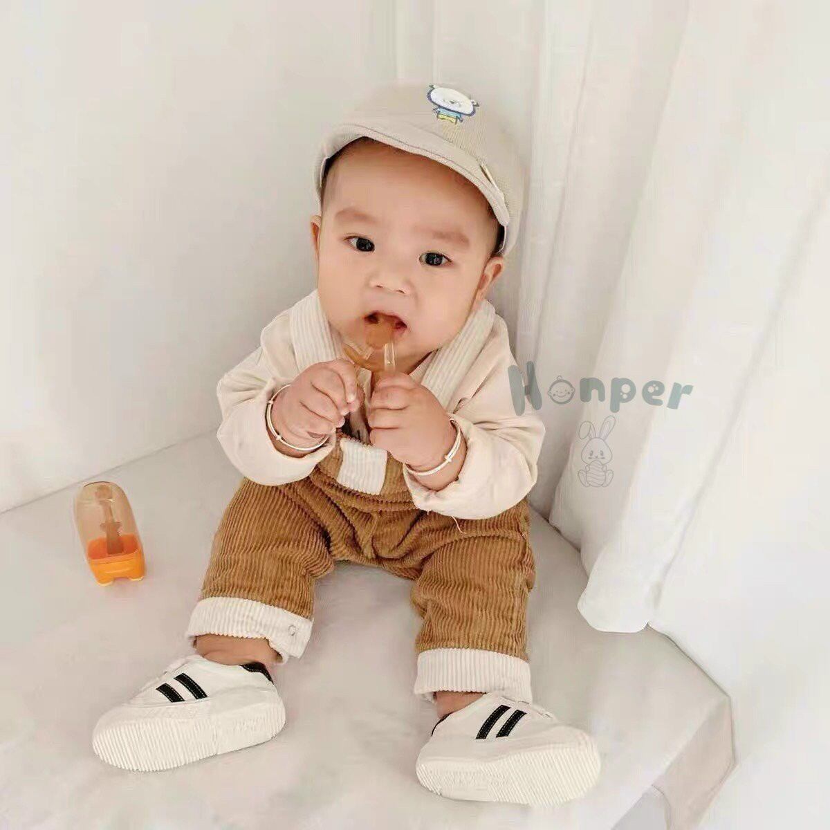 BỘ CHĂM SÓC RĂNG MIỆNG HOPPER SỊN SÒ CHO BÉ TỪ 0_18 tháng