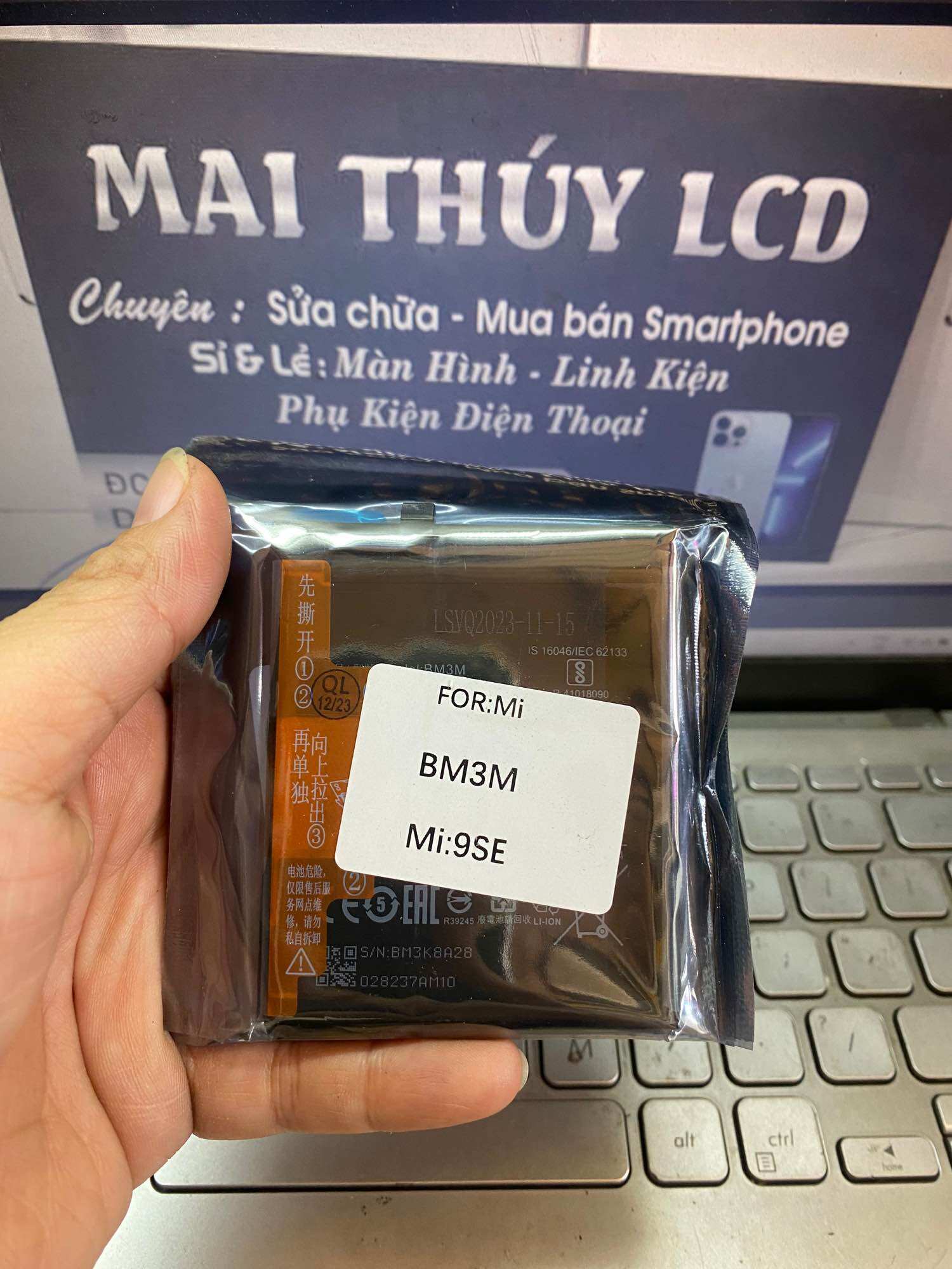 Pin zin xiaomi mi 9se