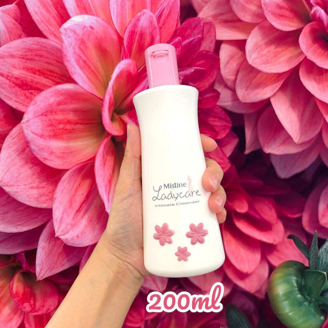Dung dịch vệ sinh phụ nữ mistine lady care intimate cleanser - 200ml - lady gentle