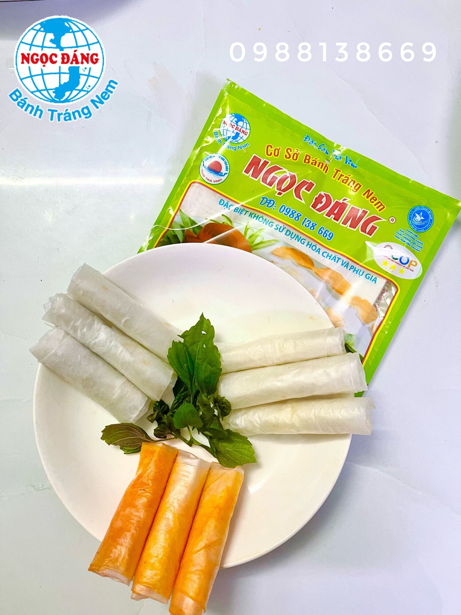 combo 20 bịch Bánh tráng nem Ngọc Đáng