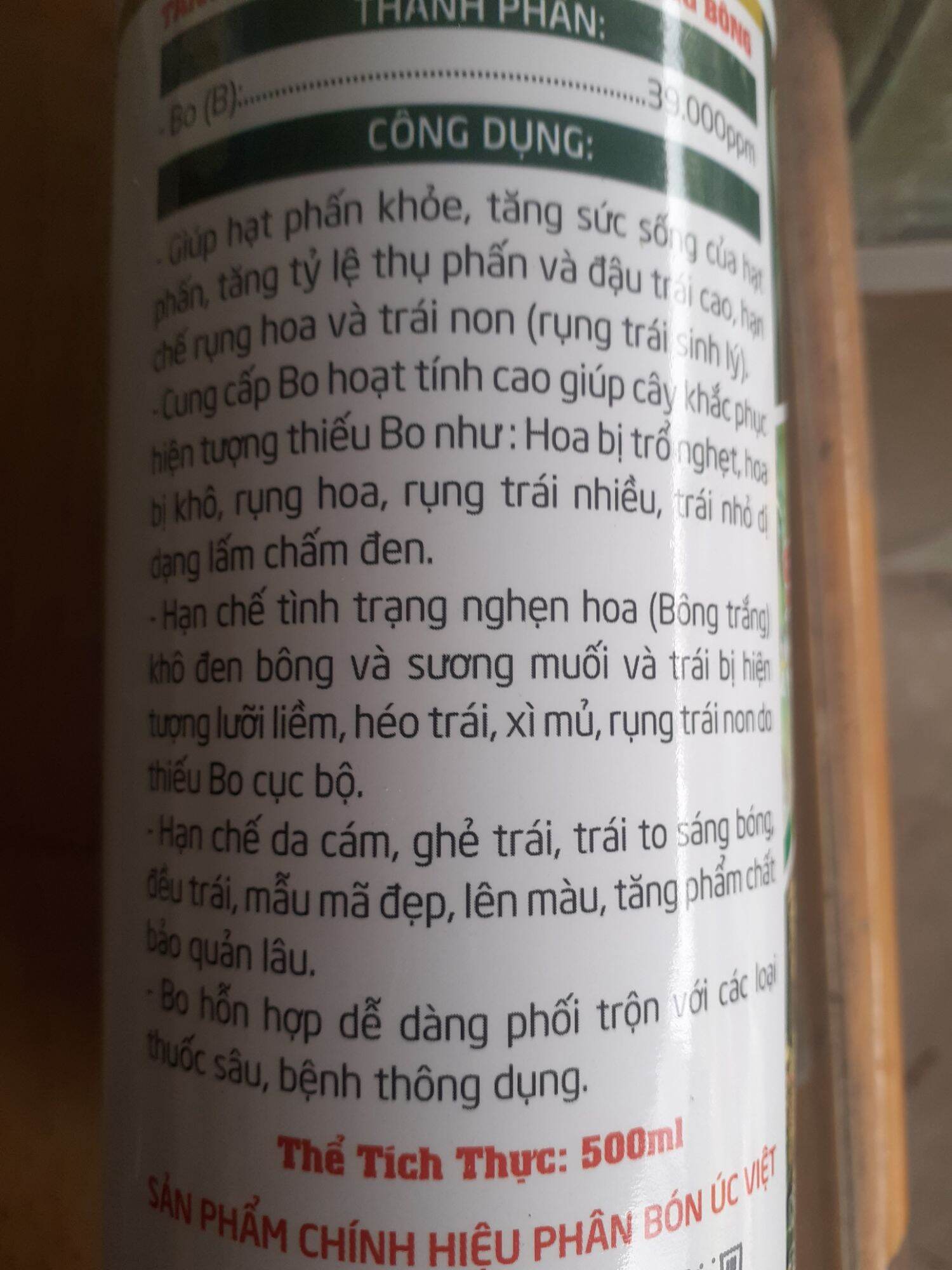 Phan Bon La Bo Set - Chai 500ml