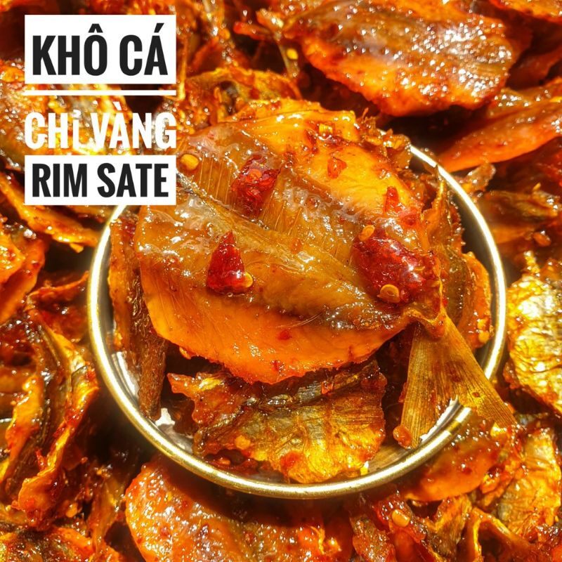 Cá chỉ vàng rim tỏi ớt 250gr
