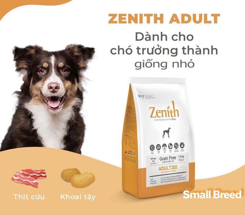 Hạt Mềm cho chó trưởng thành Zenith