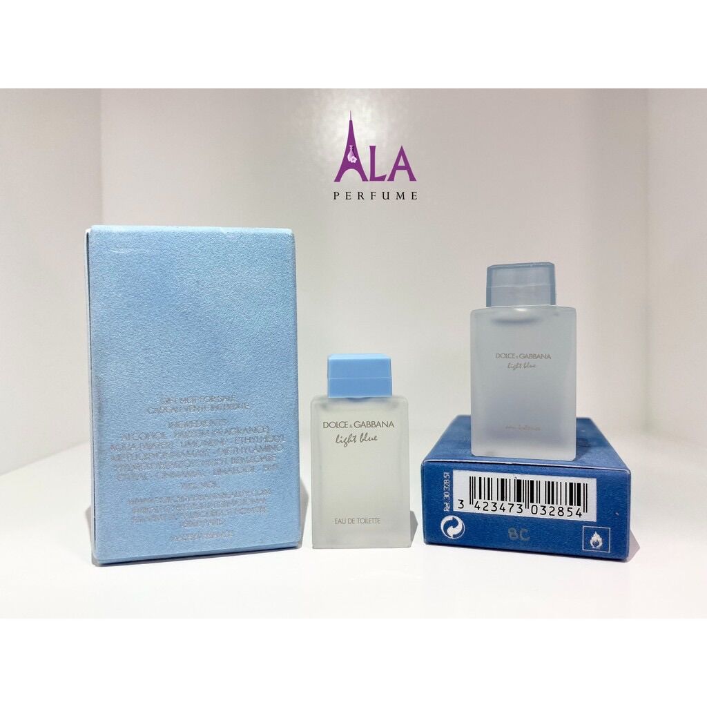 [HCM]Nước hoa mini nữ Light Blue 4.5ml - Chọn mùi
