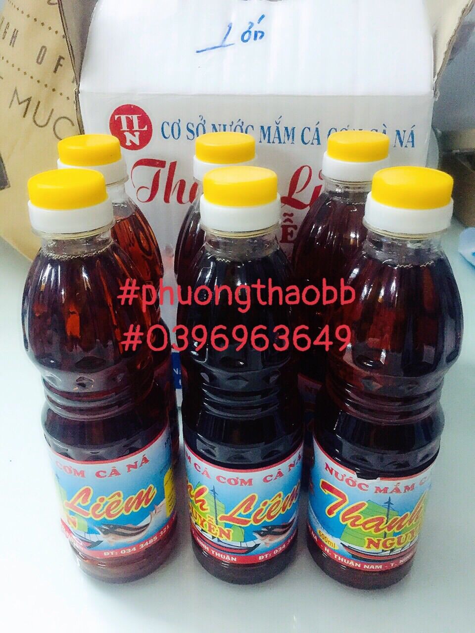 Mắm Cà ná -Thanh Liêm (thùng 6chai/500ml/chai)