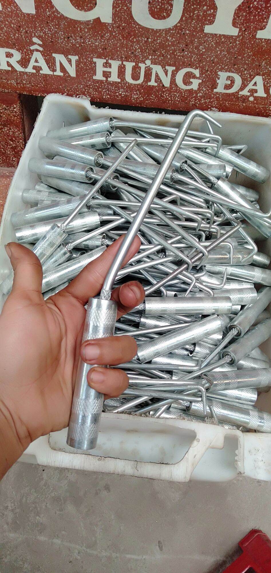 COMBO-3 Móc Buộc Đai Số 7 mạ kẽm