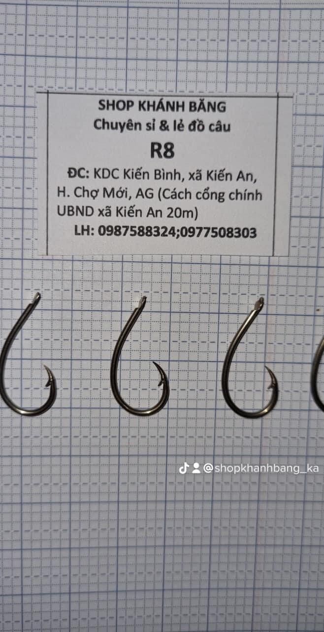 Bịch lưỡi câu cấm cá lóc, ếch