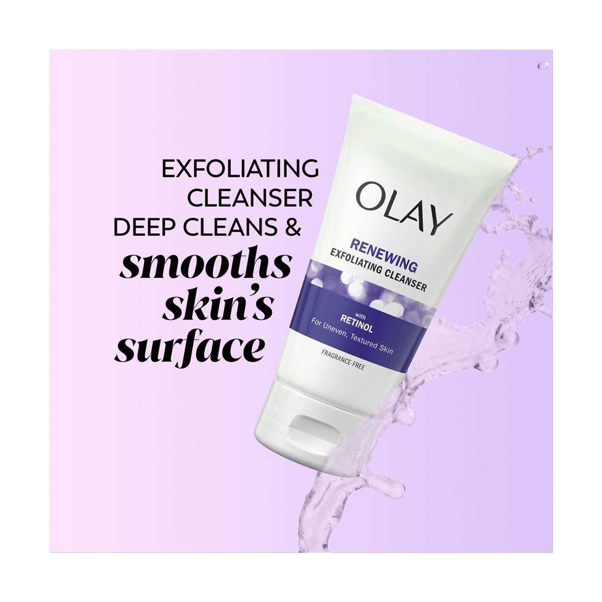 Olay Retinol 24 Renewing Exfoliating Cleanser 150ml