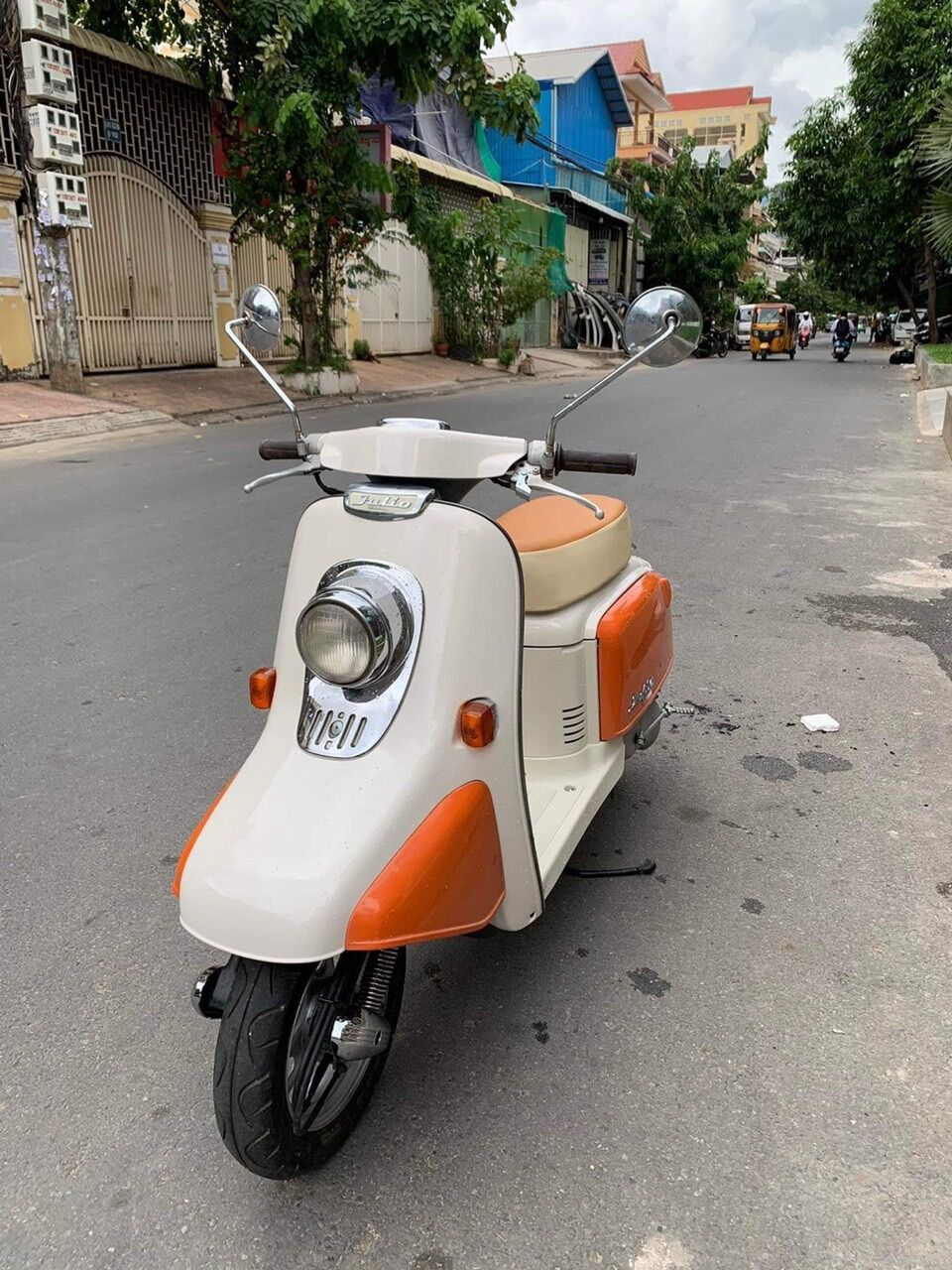 Xe máy 50cc julio màu đỏ