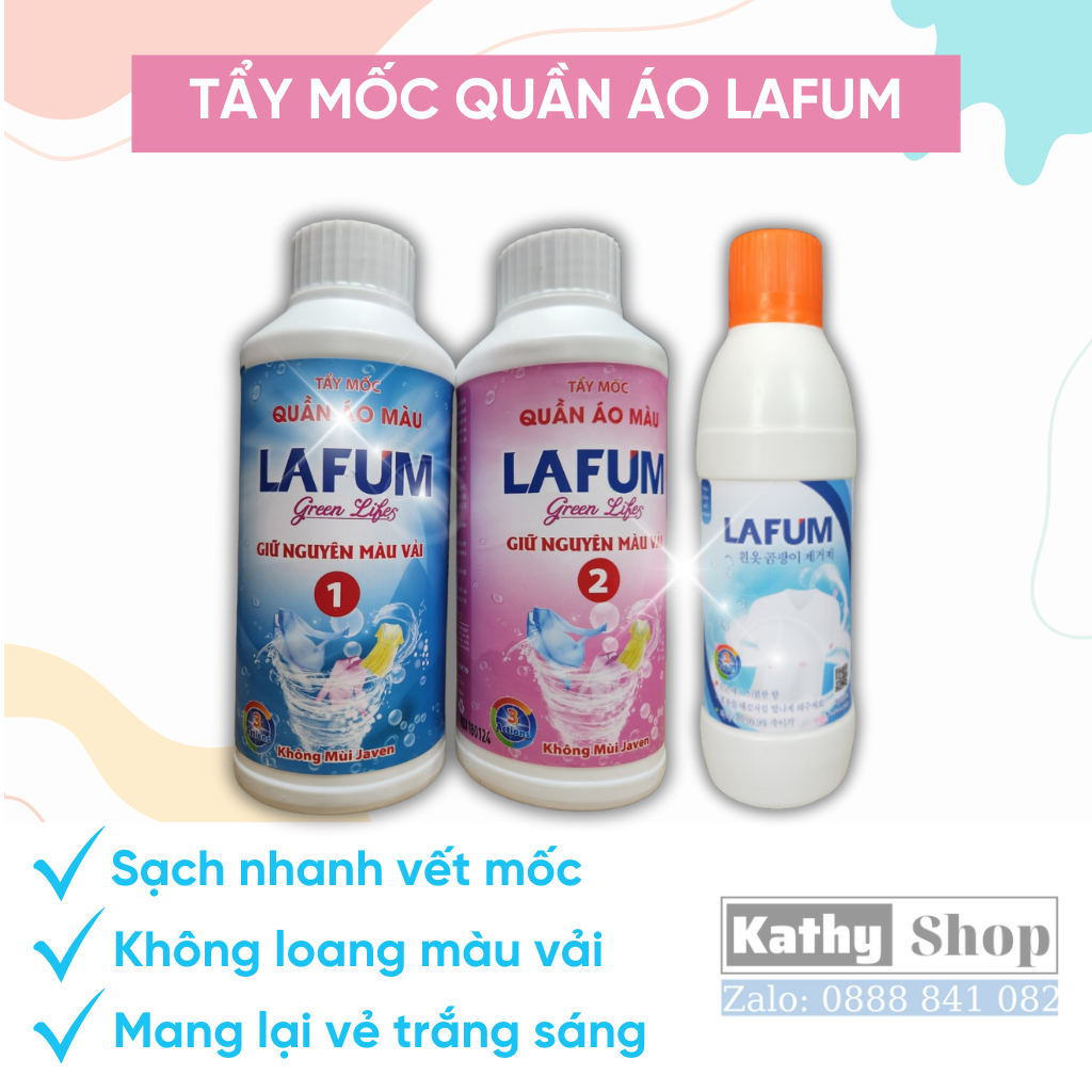 Set tẩy mốc quần áo, thuốc tẩy quần áo tẩy sạch mọi vết mốc trên quần áo