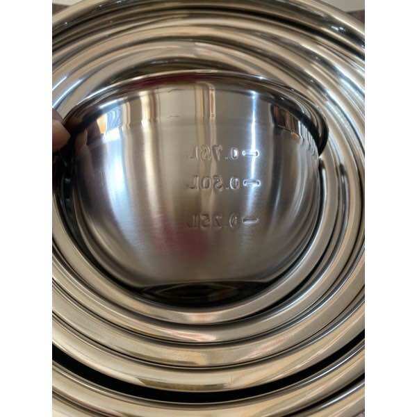 [HCM]Tô trộn inox dày không gĩ 28 cm