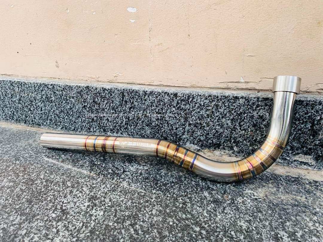 Future led exhaust neck, future neo, fat future stainless steel 304