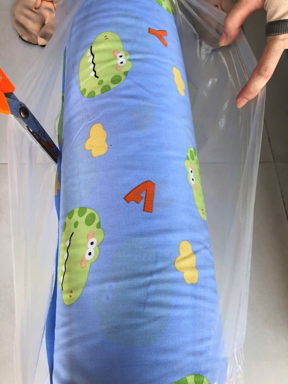 Vải tole lanh loại 1, mát mịn.