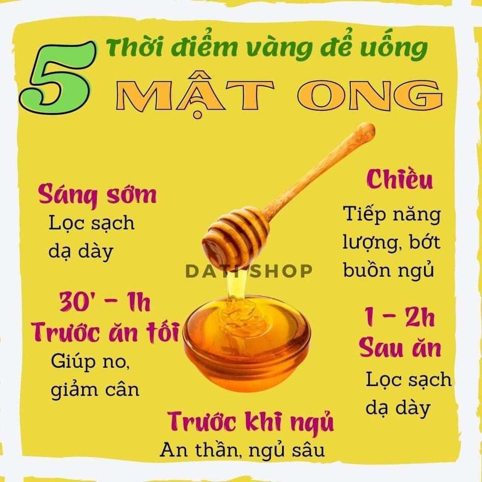 Mật ong nguyên chất miền trung