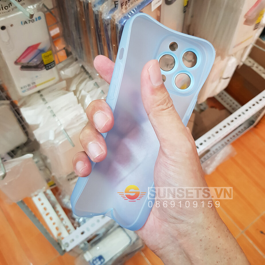 Ốp lưng iPhone 14 Pro/ 13/ 12 Pro Max Nhám siêu mỏng