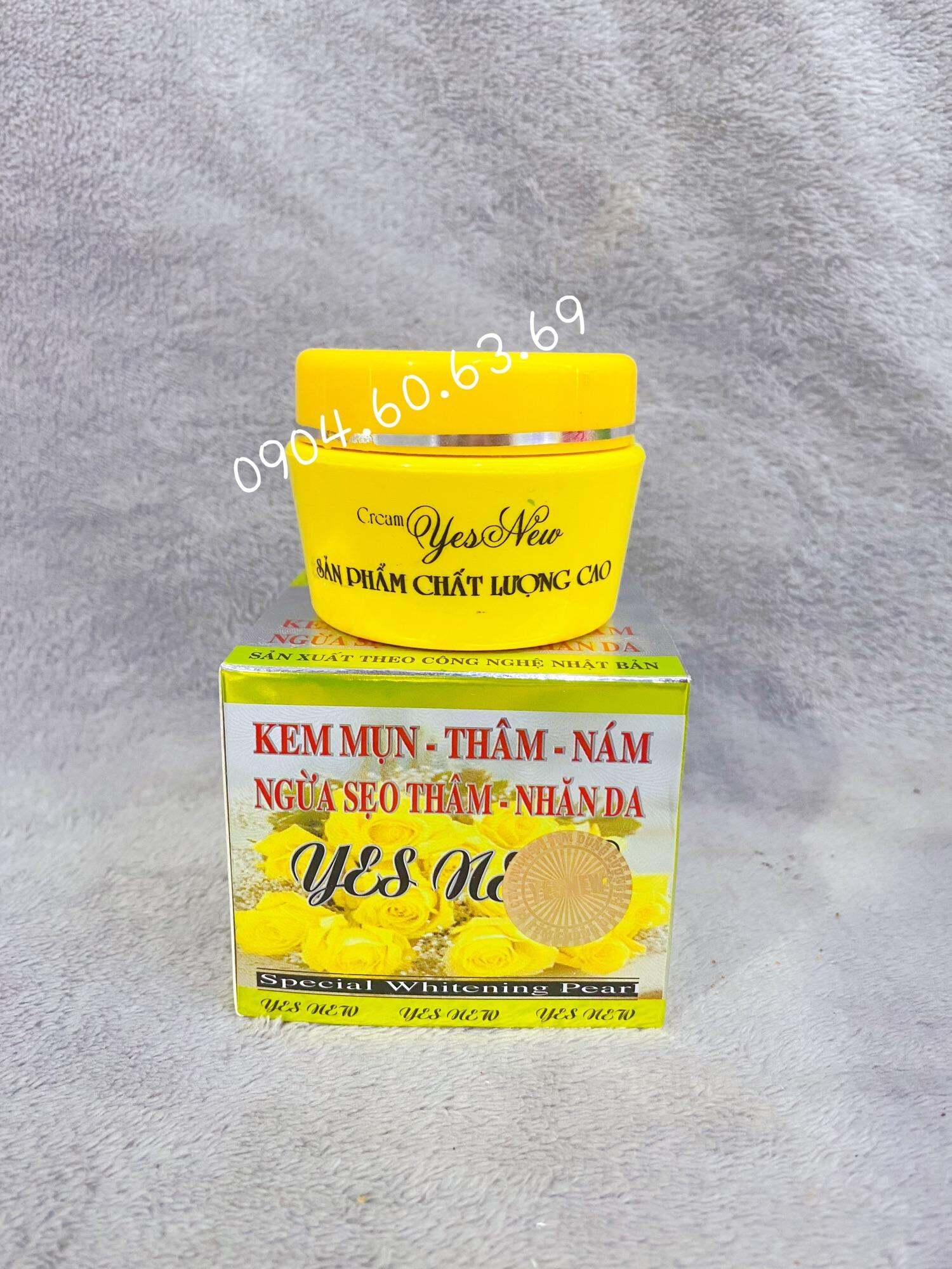 Kem YES NEW 13g Mụn-Thâm-Nám-Ngừa Sẹo Thâm-Nhăn Da 9in1 YESNEW