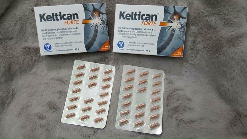 Viên Keltican Thoái Vị Đĩa Đệm Và Thoái Hoá Cột Sống Hộp 40 Viên