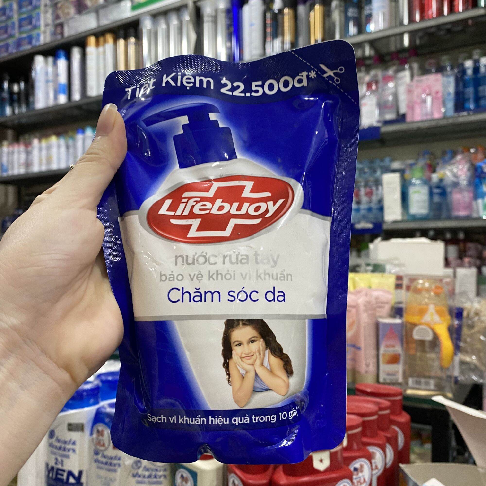 Nước rửa tay Lifebuoy chăm sóc da túi 400g