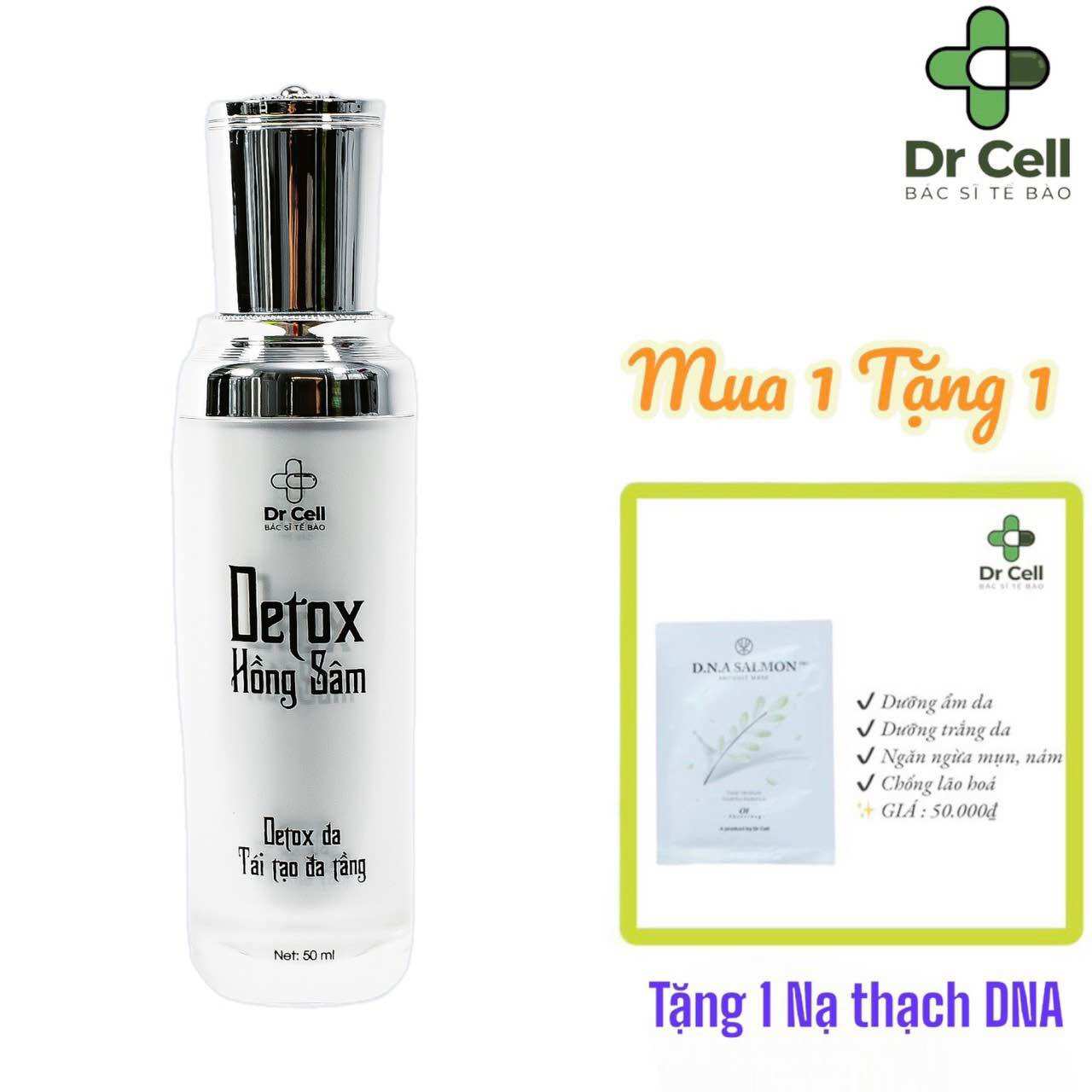Detox hồng sâm dr cell 50ml
