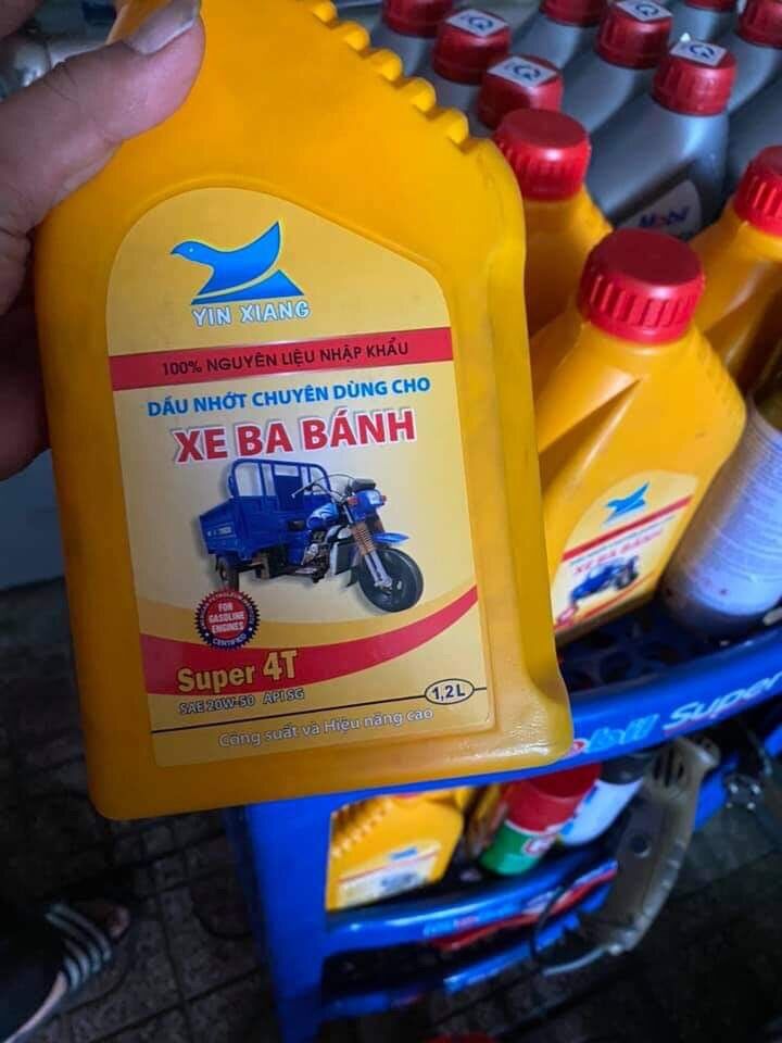 Nhớt chuyên dụng 1,2 lít xe ba gác xe ba bánh