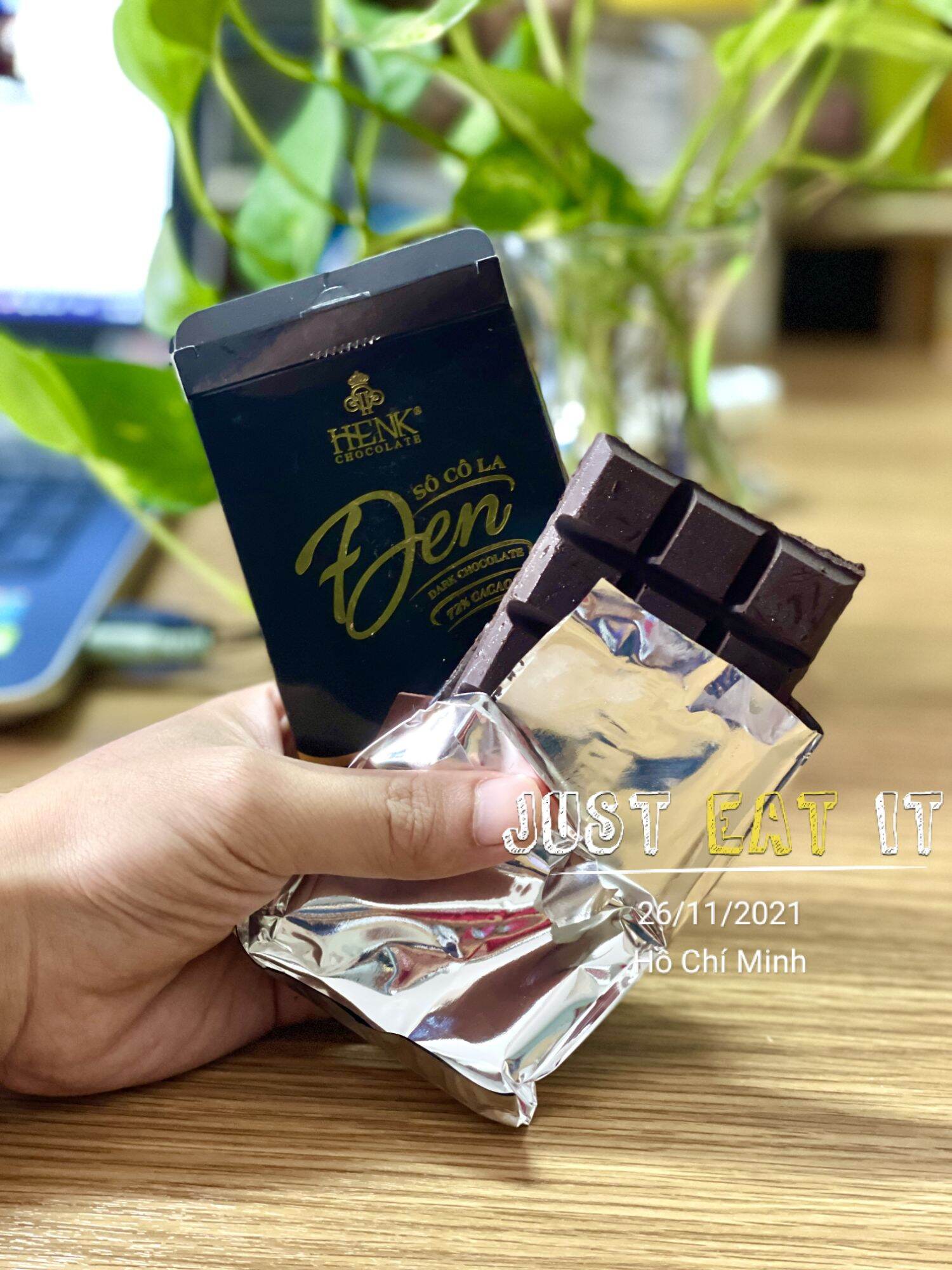 [CHẤT LƯỢNG] Socola đen Henk 72% cacao ||| Thanh 50gr