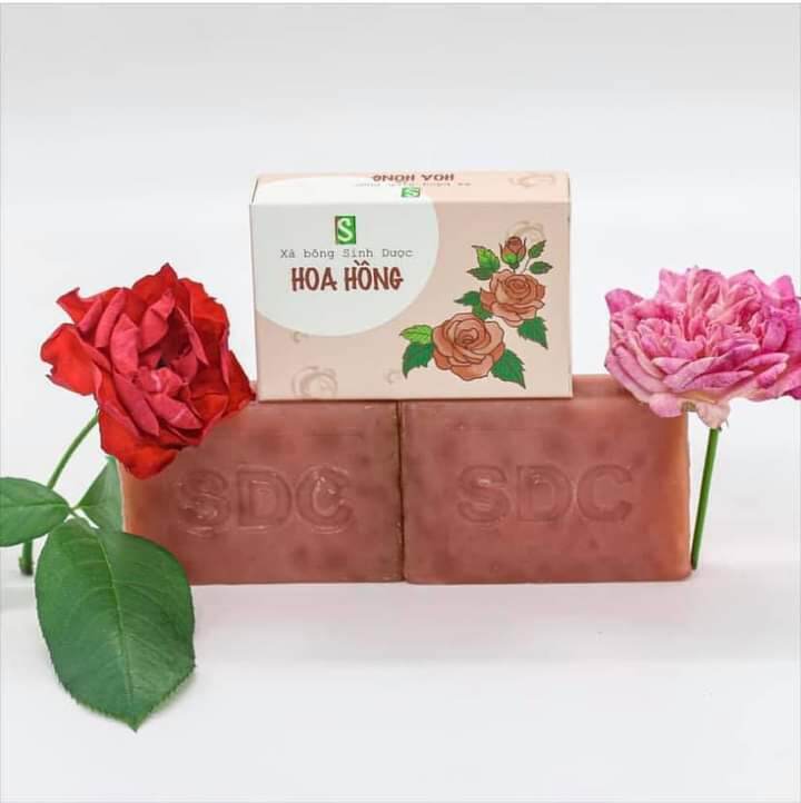 Xà bông sinh dược hoa hồng