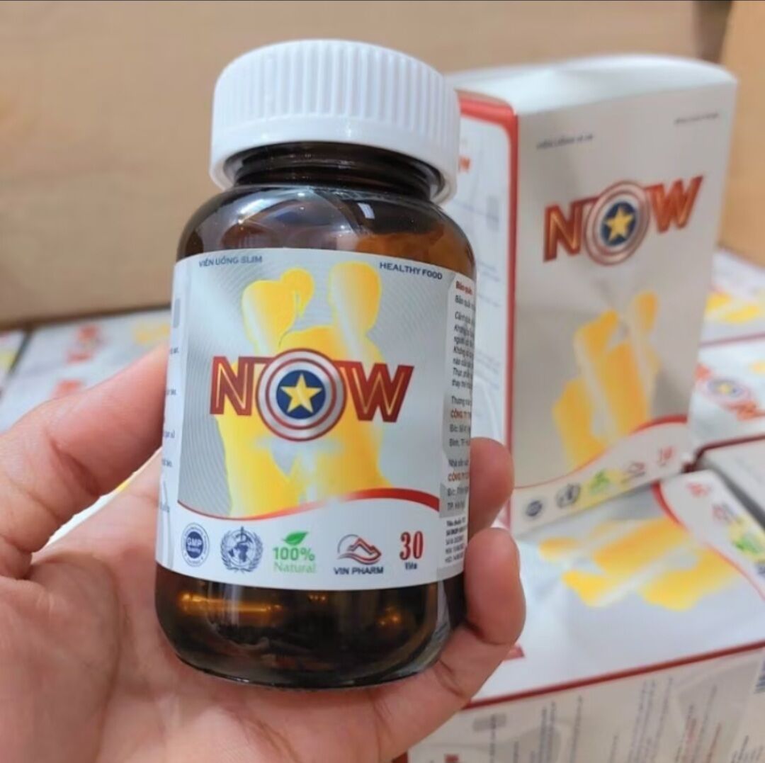 (HCM) Viên uống giảm cân Slim Now (30 viên)