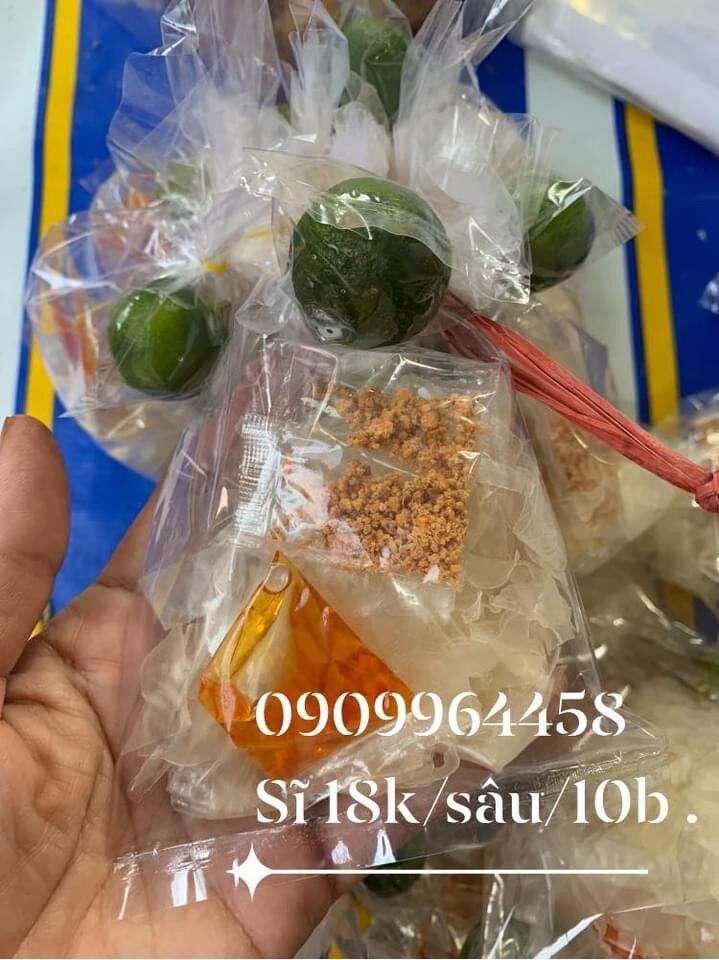 [HCM]Bánh tráng sâu vò 25k/10b.