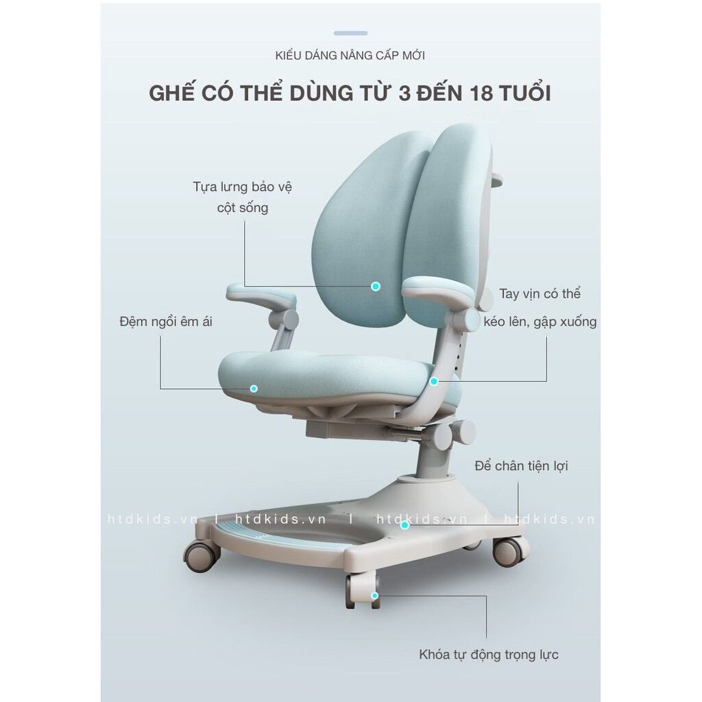Ghế chống gù lưng cho bé cao cấp 2021