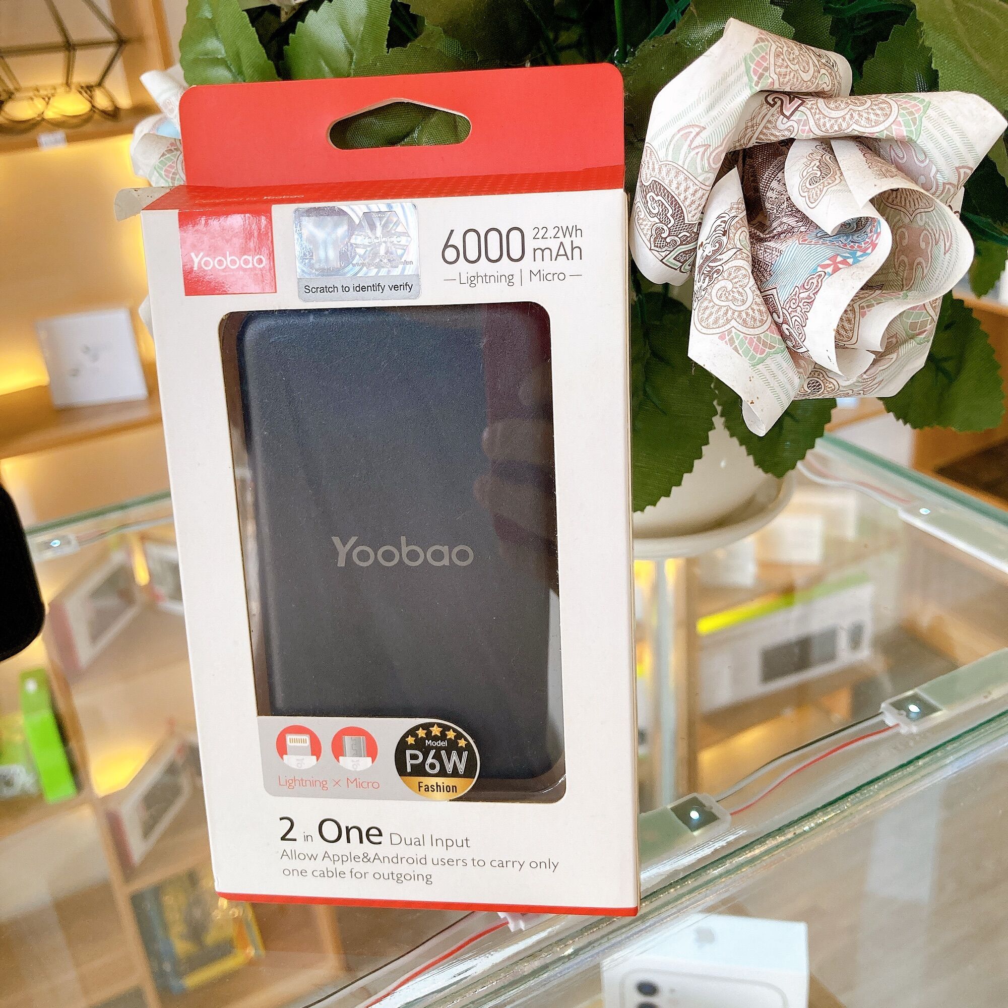 Sạc Dự Phòng Yoobao 6000mah