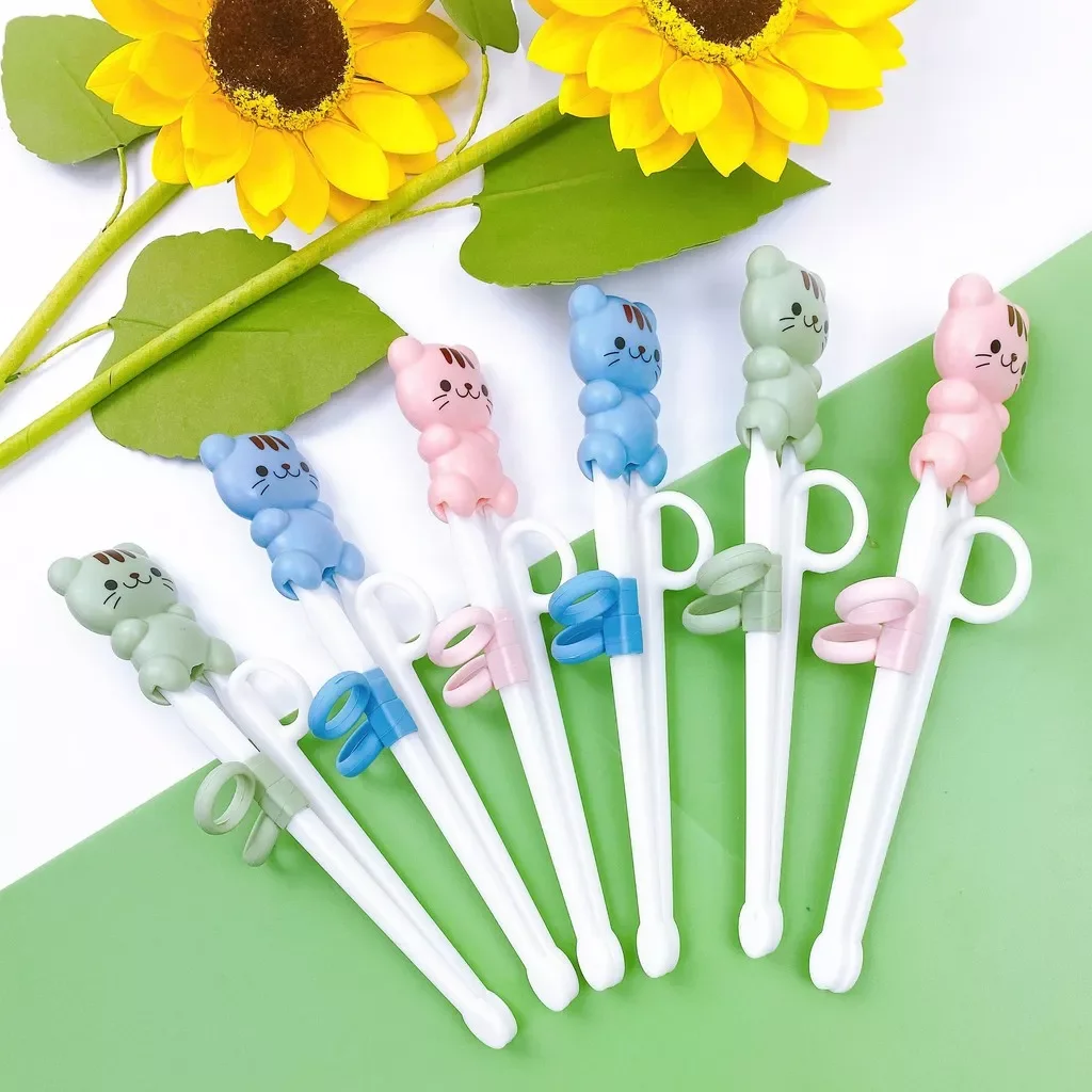 Đũa tập gắp, Đũa tập ăn cho bé hình gấu đáng yêu