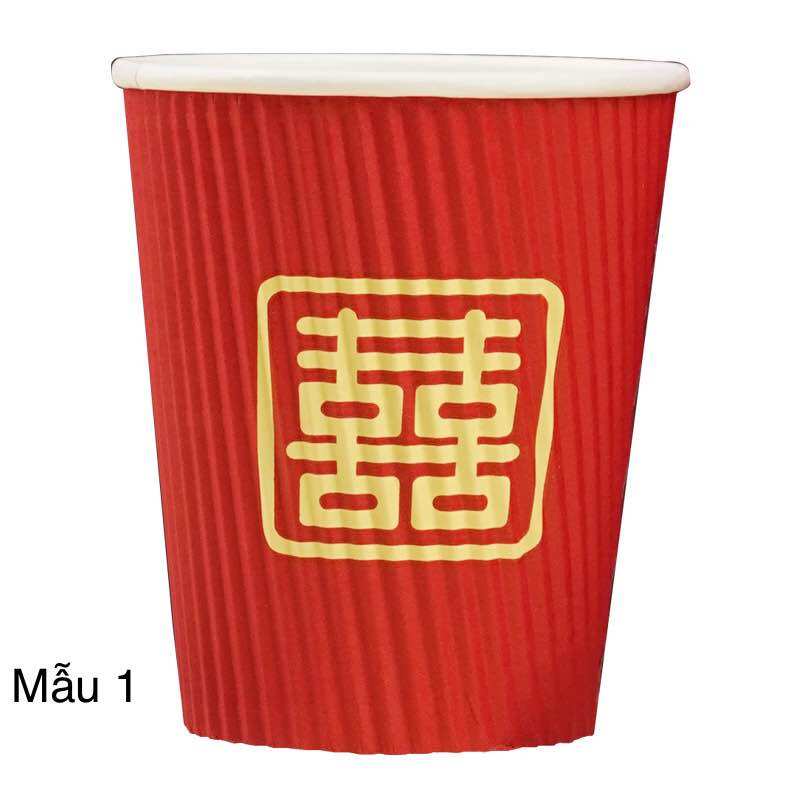 Ly Giấy Không nắp Dùng Một Lần