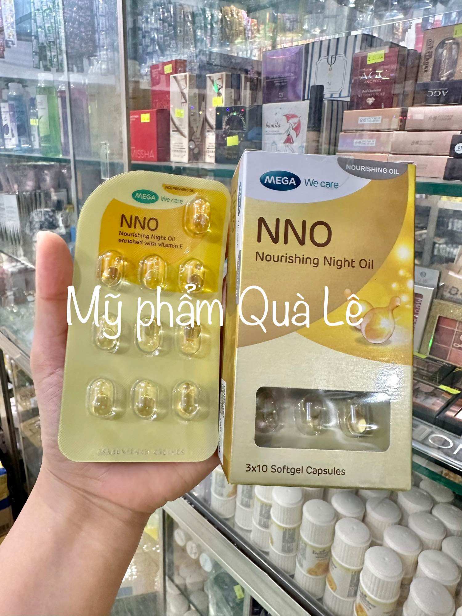 Viên vitamin e dưỡng da NNO