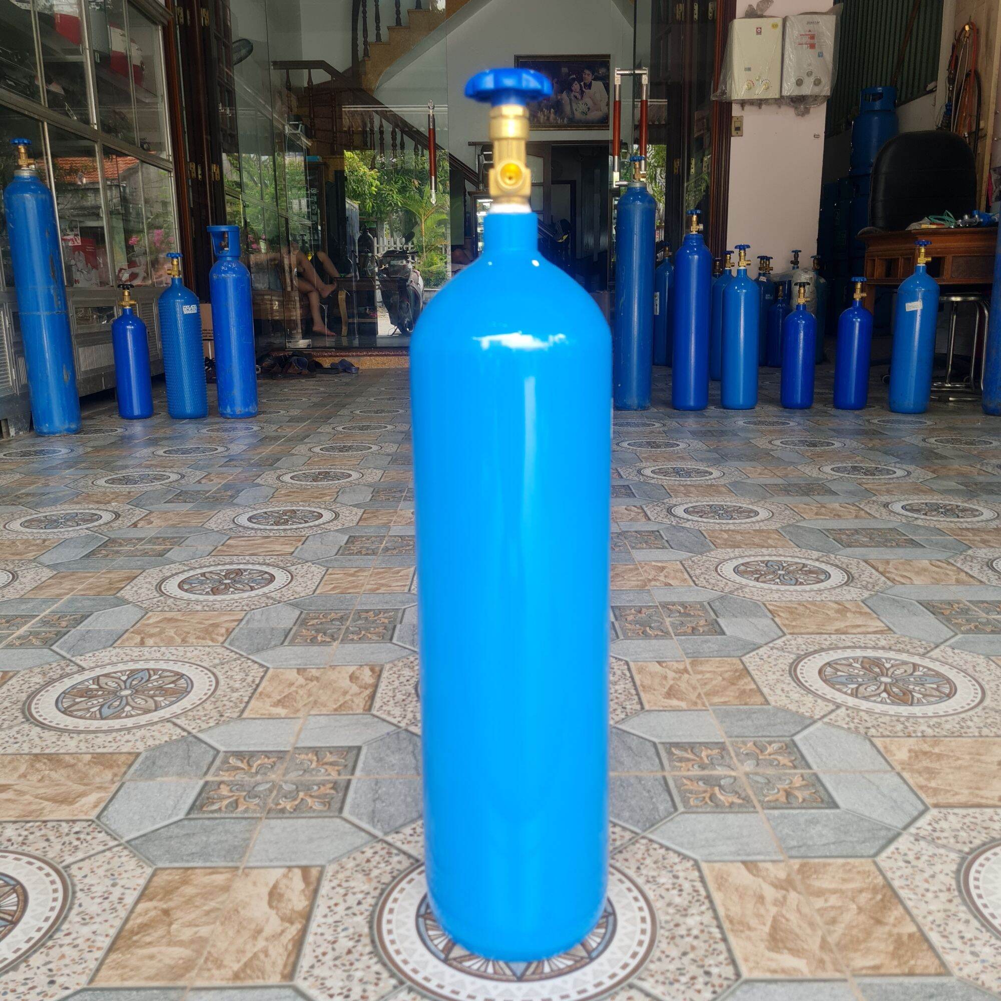 9 Liter Wind Tank for Welding and Cutting Stone for Small Jobs