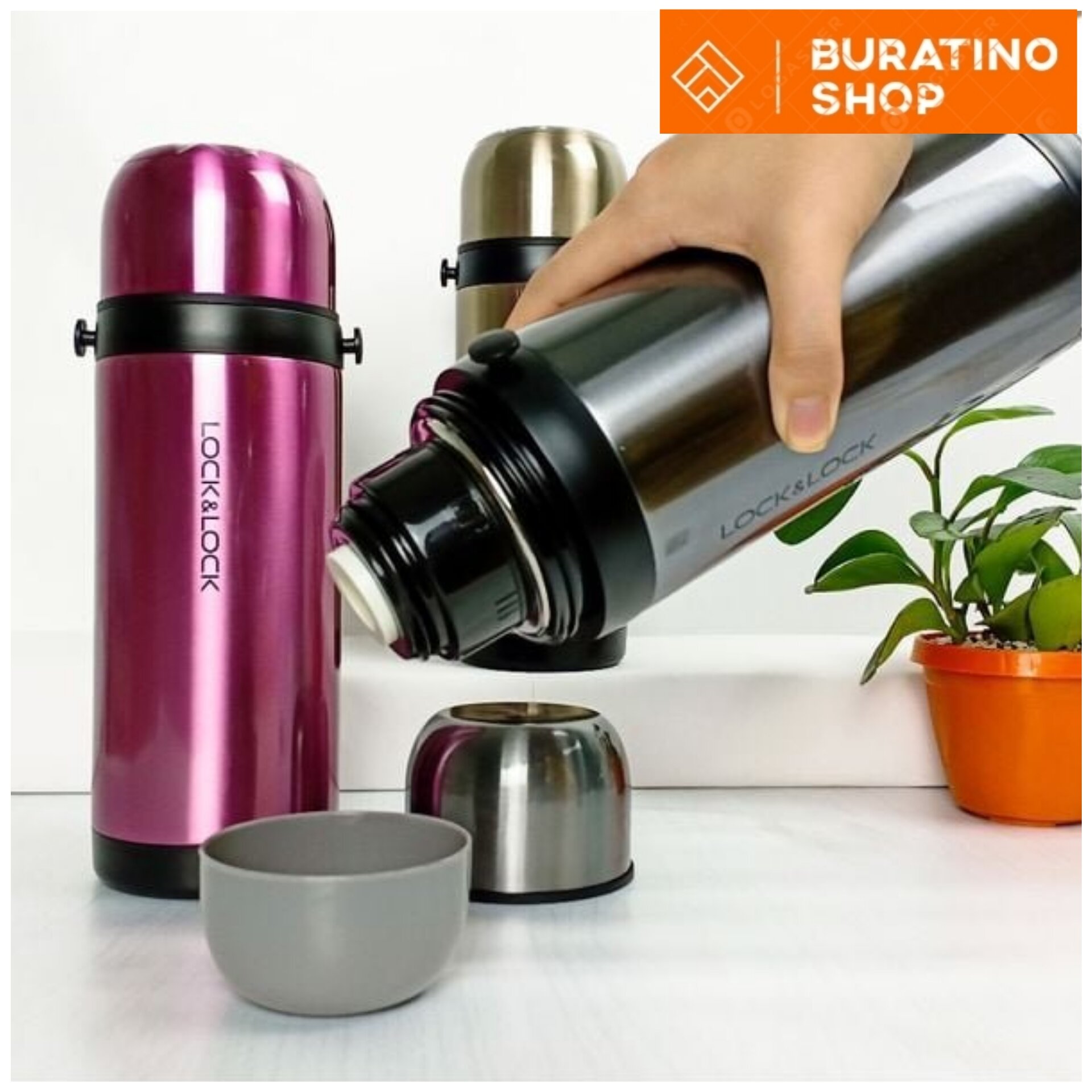 Bình giữ nhiệt lock&lock lhc1439blu, 1000ml