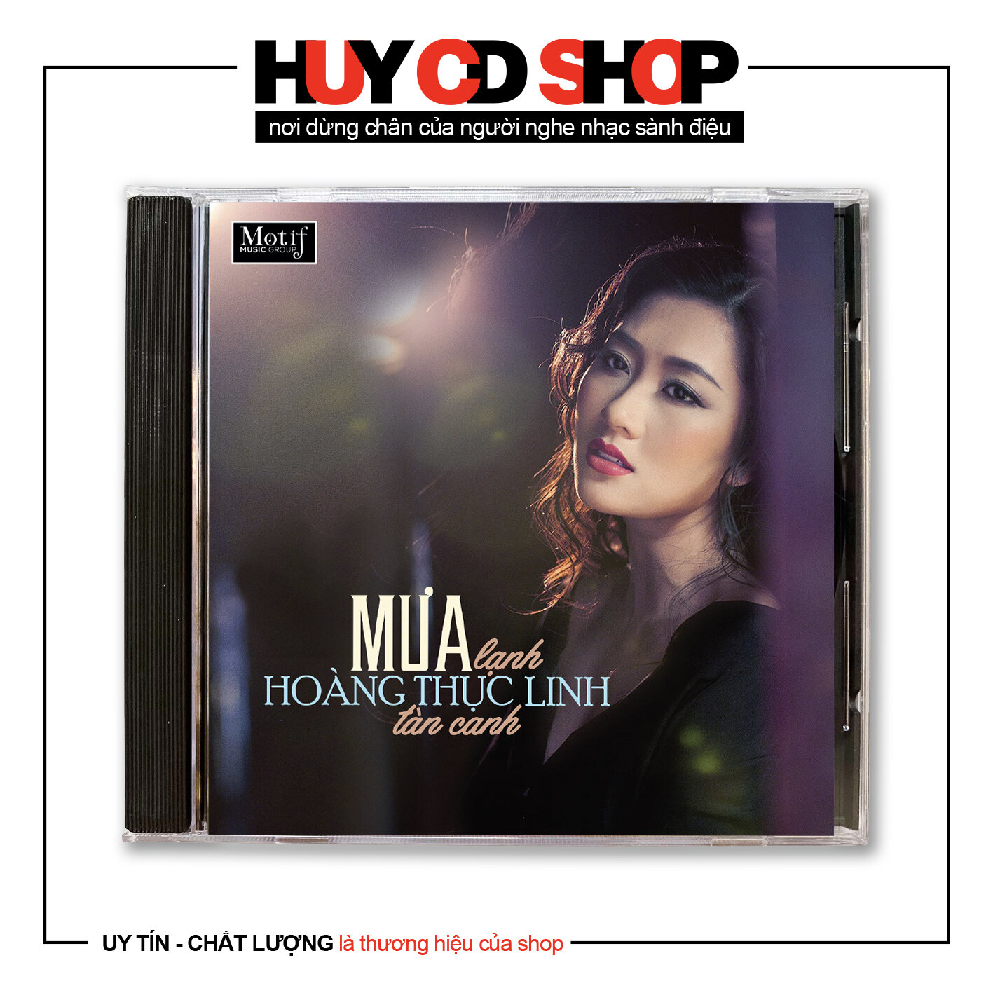 Đĩa CD HOÀNG THỤC LINH Mưa lạnh tàn canh Nhạc vàng trữ tình Bolero Đĩa lòng Trắng Chất Lượng cao Âm Thanh chuẩn HUY CD SHOP